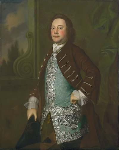 Ritratto di un gentiluomo, c.1760 da Joseph Jonathan Blackburn